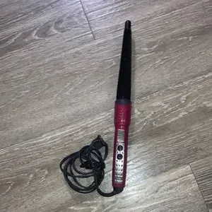 Flocked hot sale curling iron